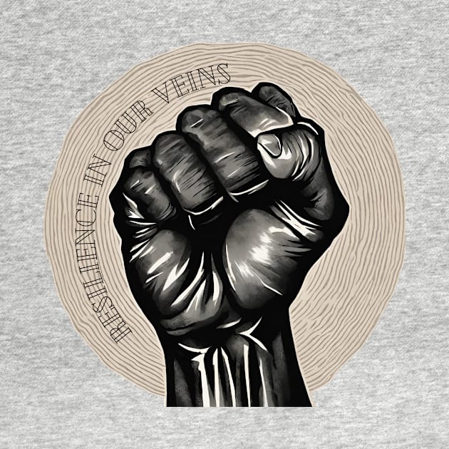 Resilience in our veins, black history month by Cargoprints